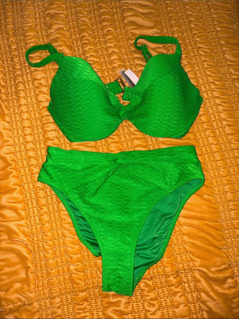 Green Victoria’s Secret Bikini